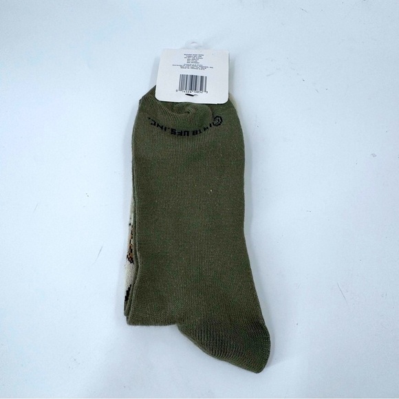 NWT Garfield Casual Brown and Tan Socks with Playful Design - Picture 5 of 5